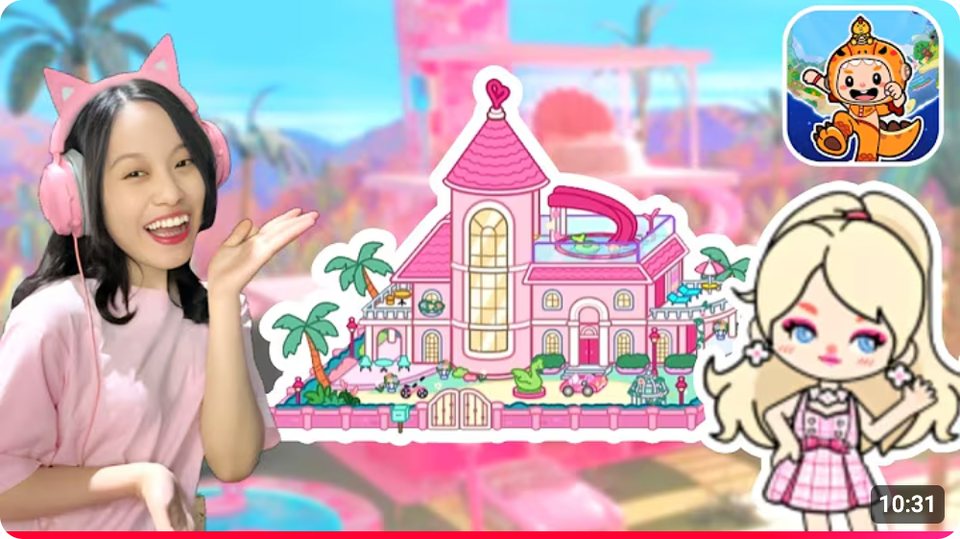 Fanny Tjandra's YouTube video about the Pink Dream Mansion