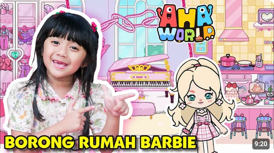 Samantha Gaming's YouTube video about the Pink Dream Mansion